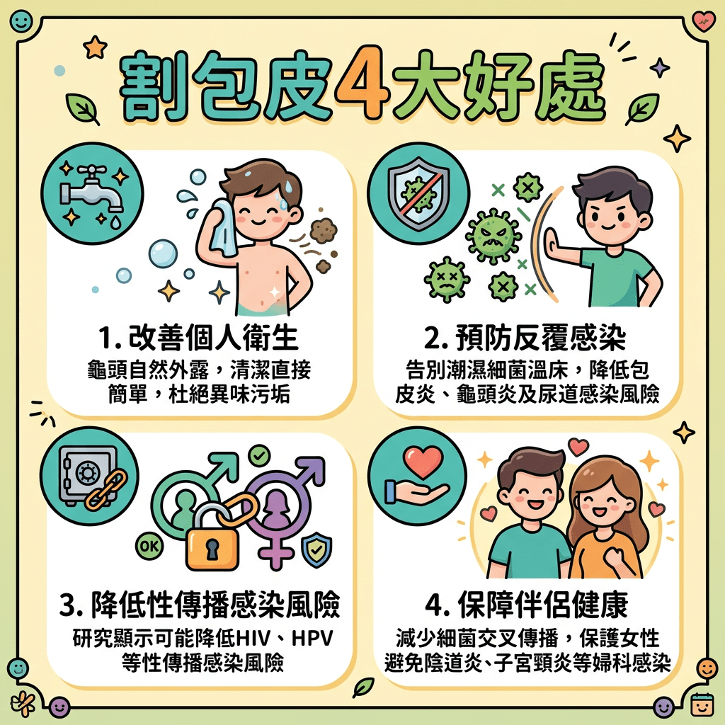 割包皮4大好处