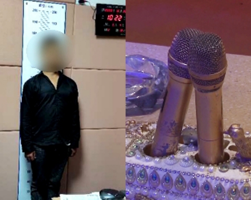 男子唱K嫌貴想走數，竟報假案稱感染新冠被拘留10日。
