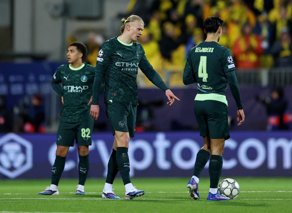 曼城1：3波杜基林特。路透社