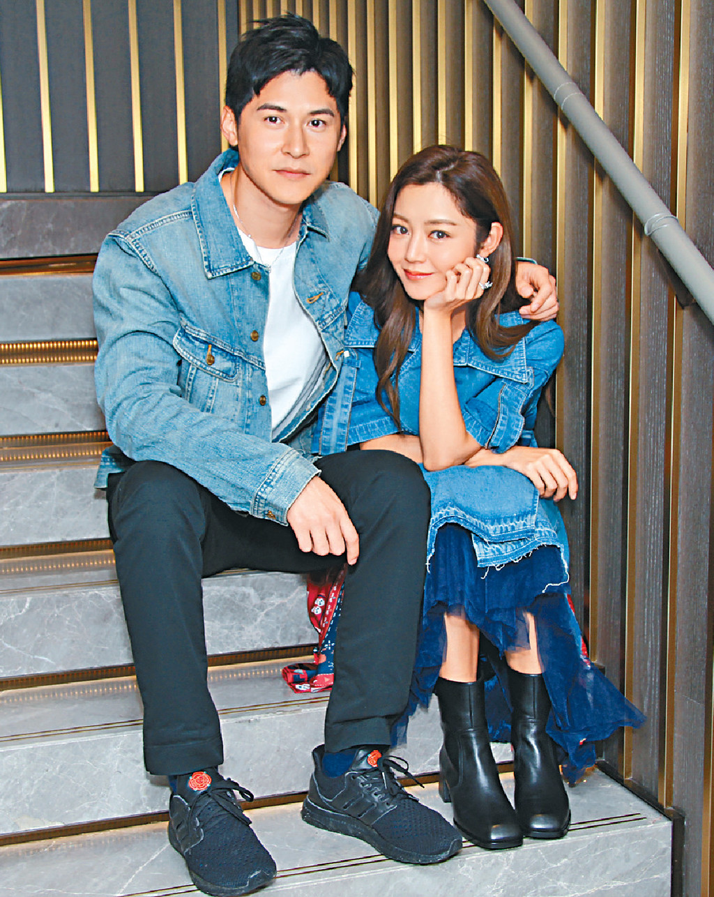 ■身兼該片策劃的詩雅，否認有份提議家樂任男主角。
