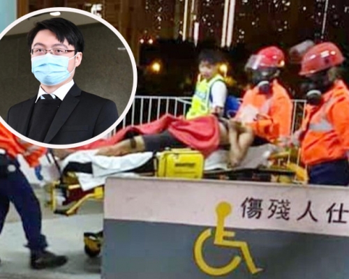 医生证人麦凯钧(小图)指，即使周早10分钟送抵医院，情况都不会差太远。资料图片