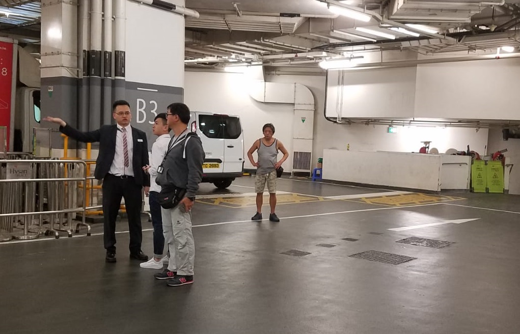 警方在場調查。楊偉亨攝
