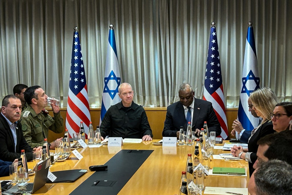 奥斯汀说，今次访问以色列并不是为了设下结束加沙战争的时间表。路透社
