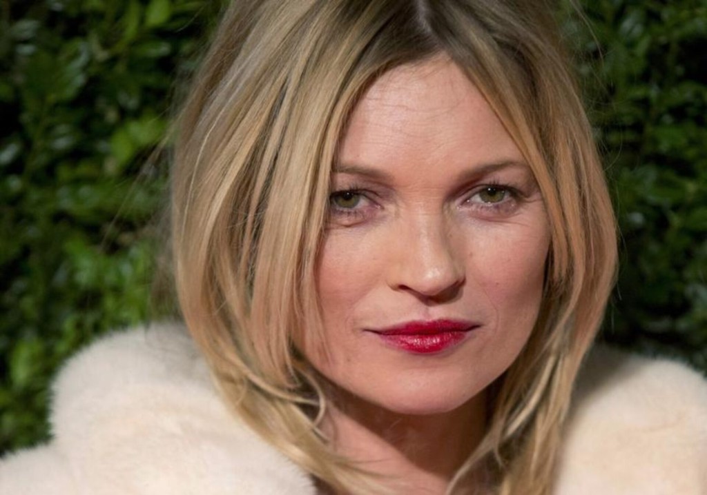 英国超模Kate Moss。路透社