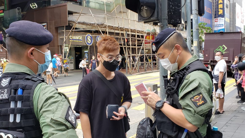 有市民被截查。