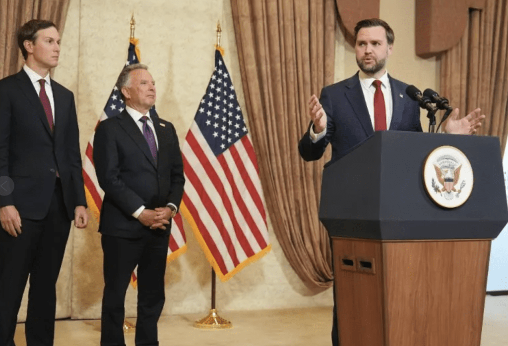 万斯前往巴基斯坦的行程无限期推迟。路透社