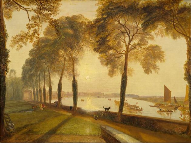 William Turner《Mortlake Terrace》。