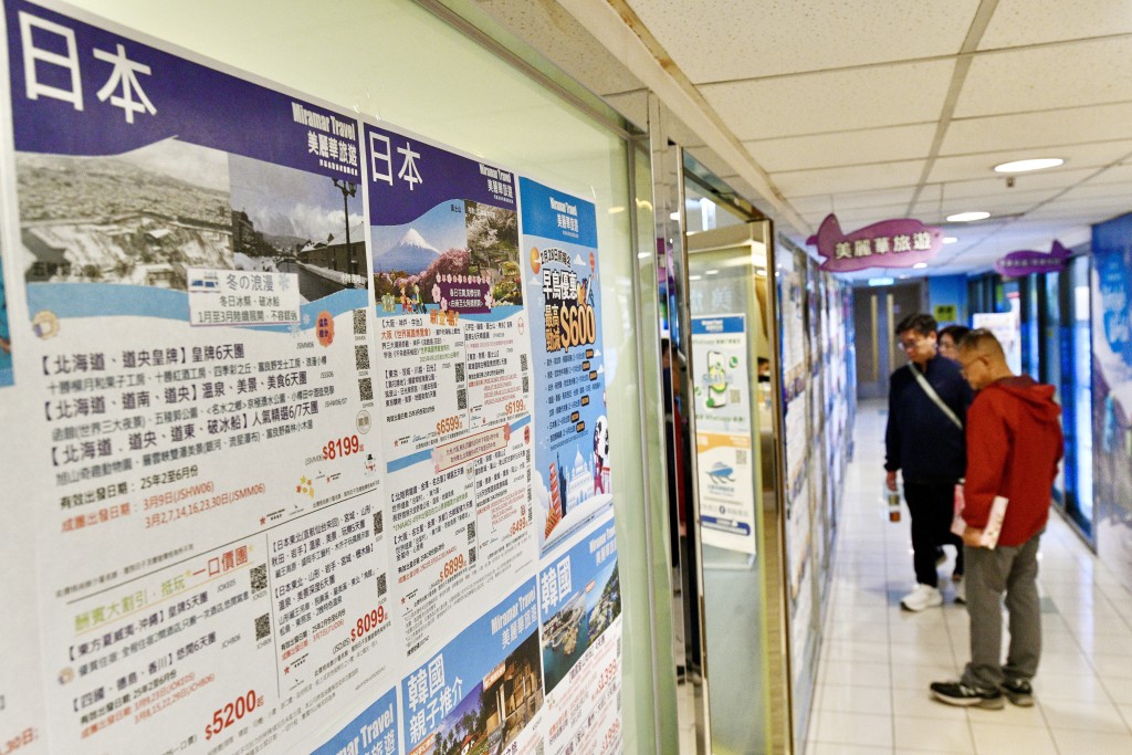 縱橫遊常務董事袁振寧指抵制情緒近日升溫發酵，過去一兩日明顯影響港人報團赴日意欲。