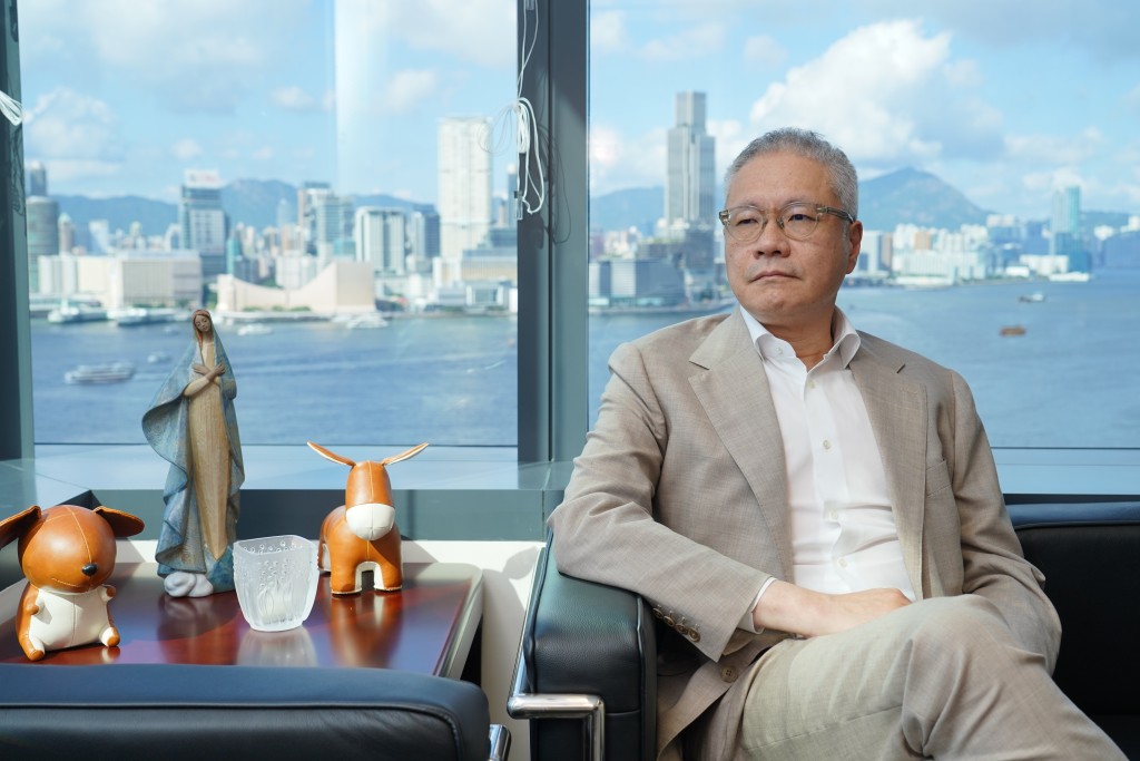 立法會議員、聖公會牧師管浩鳴。葉偉豪攝