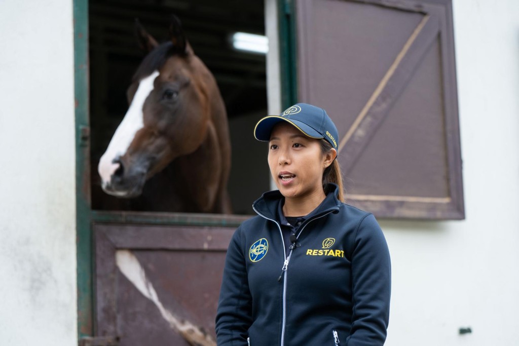 馬會退役馬匹福利經理龍頴思。公關圖片