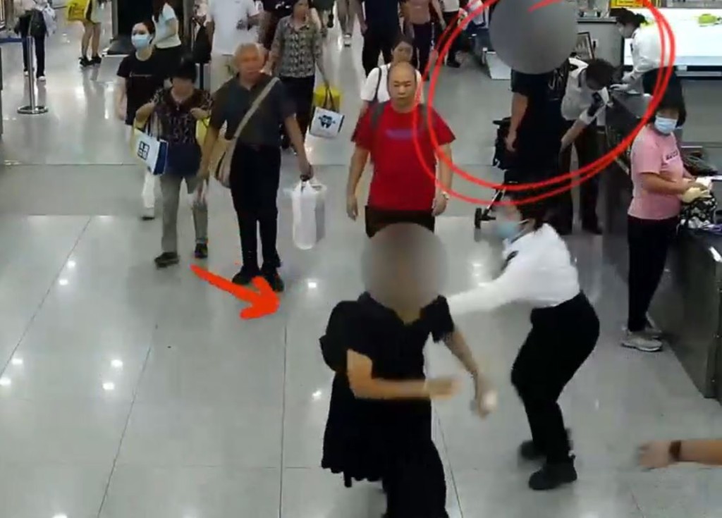女子圖走私手機入內地，事敗時連親生BB也不要企圖逃走。海關發佈