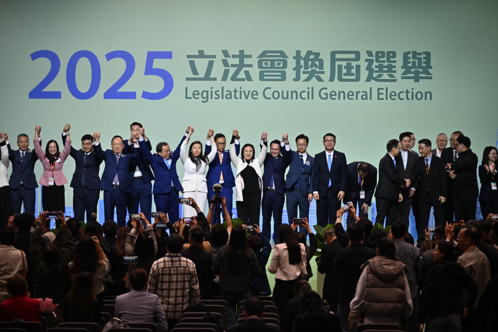 立法會選舉圓滿結束。蘇正謙攝 立法會選舉圓滿結束。蘇正謙攝