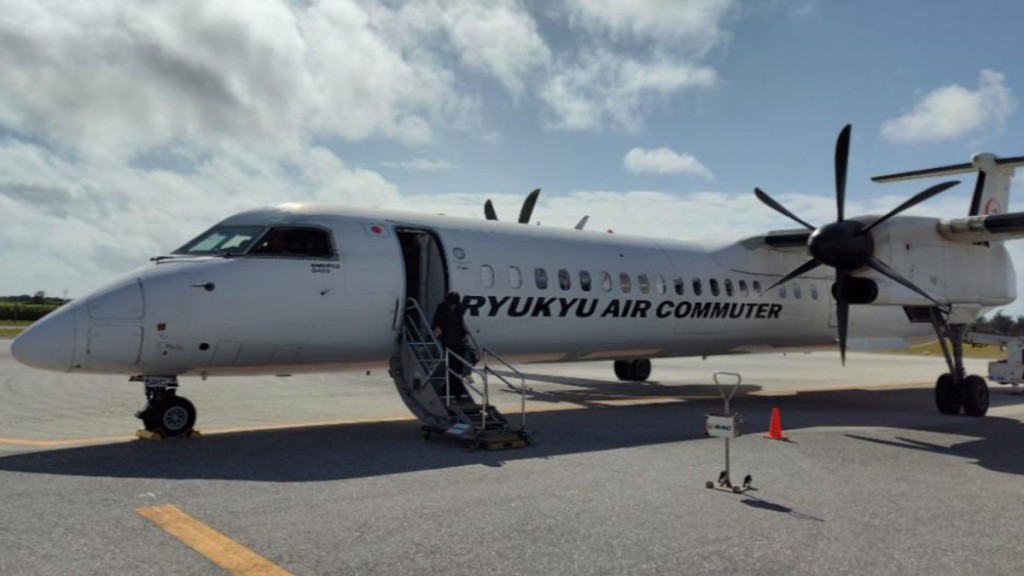 飛行沖繩南大東島以及北大東島的航班服務即將停辦。(X@ta230817keto)