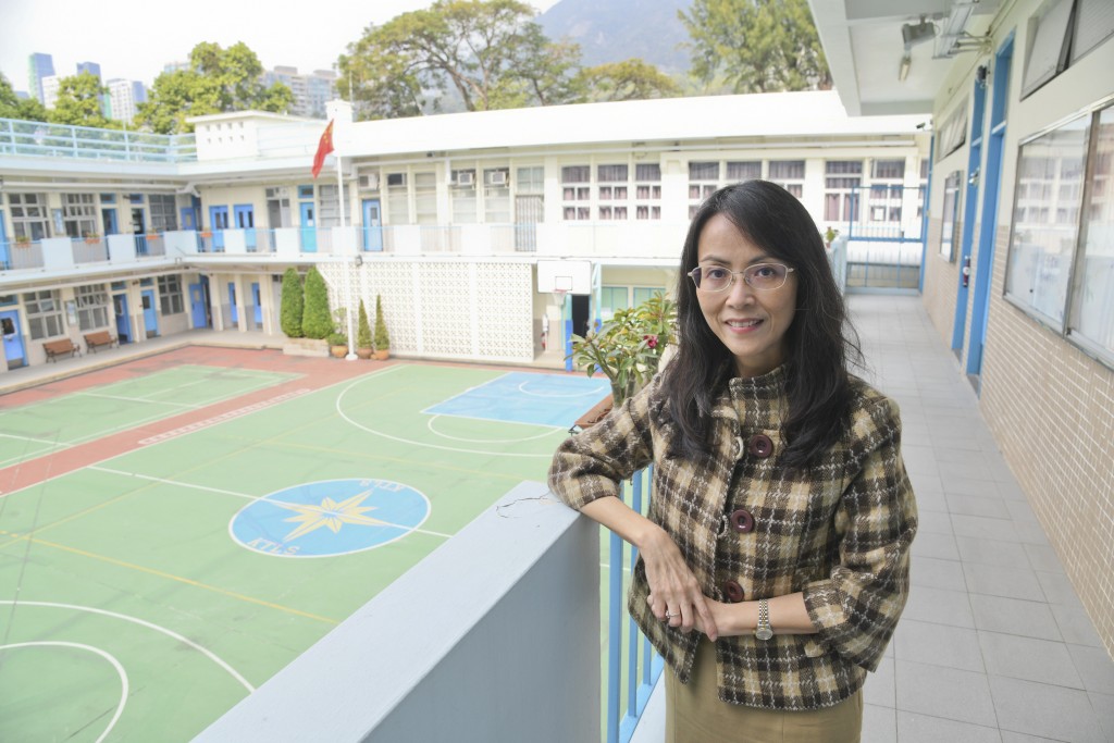 津贴中学议会主席李伊莹。资料图片