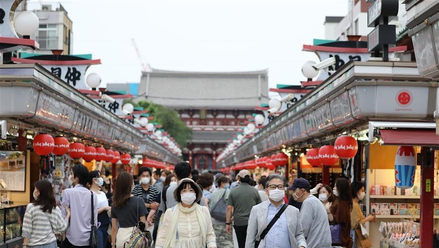 1月訪日旅客量減4.9%。 新華社