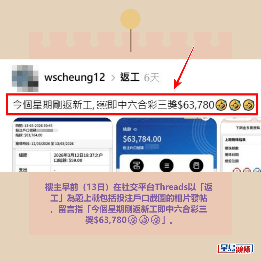 Threads截图（资料来源：wscheung12＠Threads）