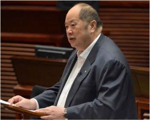經民聯立法會議員張華峰。 資料圖片