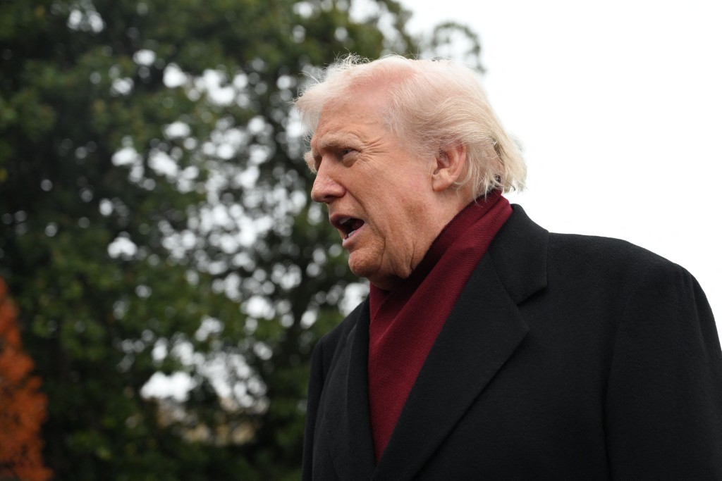 特朗普再次批评乌克兰不懂感恩。法新社