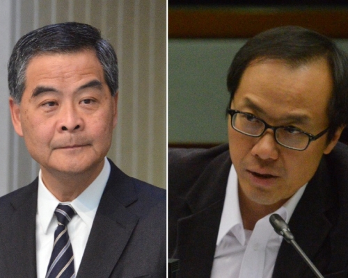 梁振英再促梁繼昌辭任UGL事件專責調查委員會委員。資料圖片