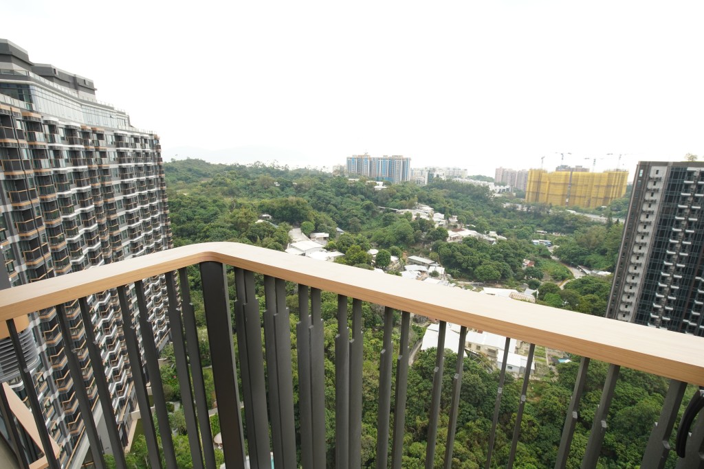 露台面向西南方，享開揚景色。