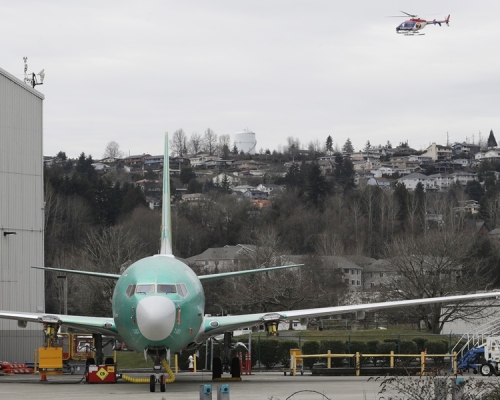 多國暫時禁飛失事的波音737 MAX 8客機。AP