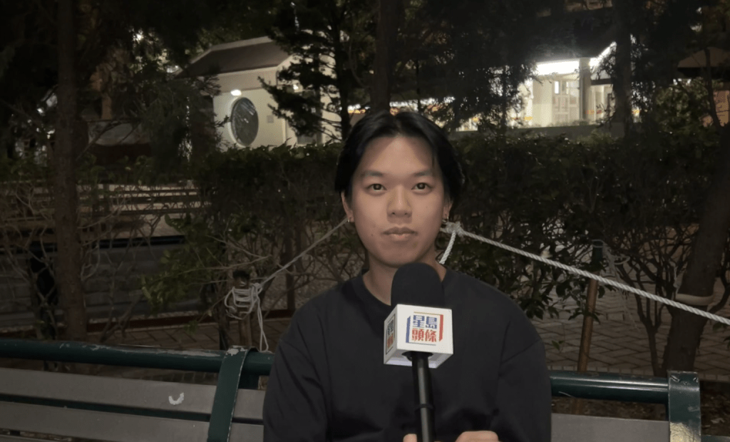 對當局在大約四小時成功搶修令大廈恢復電力，居民陳先生認為政府的效率十分之高。蔡楚輝攝