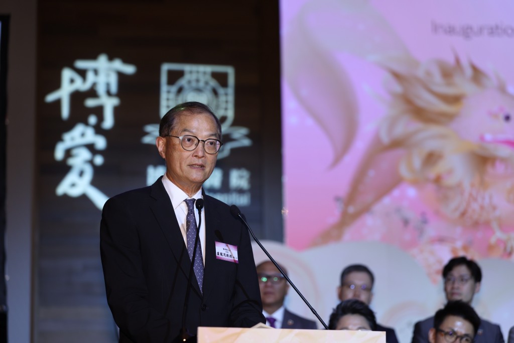 醫務衞生局局長盧寵茂教授, BBS, JP致辭時，對博愛醫院百多年來的卓越貢獻予以高度肯定。