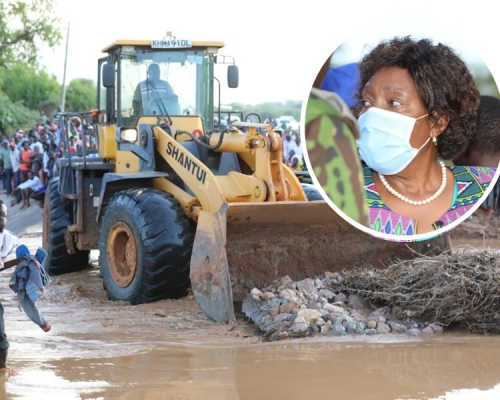 恩吉魯（小圖）親赴現場指揮救援。twitter
