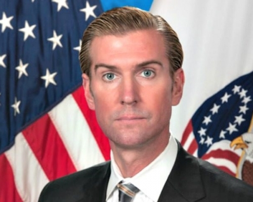 美國白宮國家安全委員會發言人John Ullyot。(網圖)
