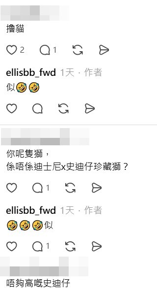 Threads截图（资料来源：ellisbb_fwd＠Threads）