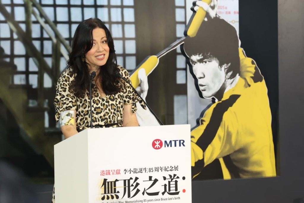 李香凝十分感恩，這麼多年，仍有這麼多人懷念父親李小龍。