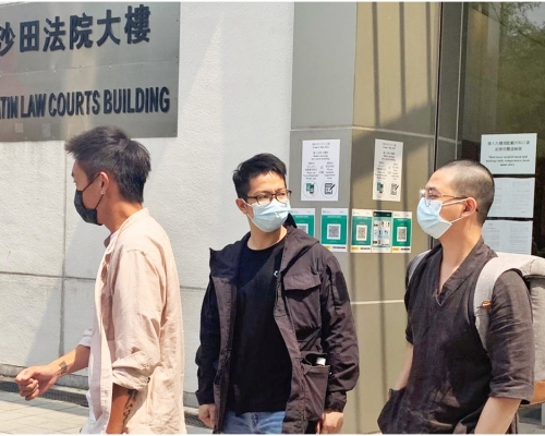 被告趙漢祥(中)。劉安琪攝