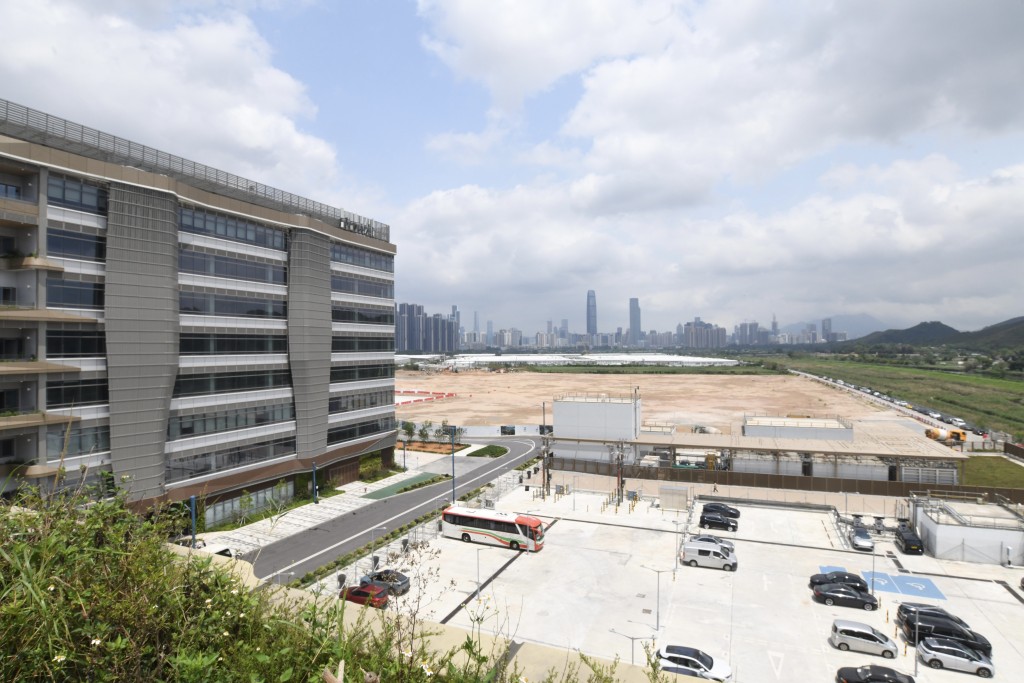 北部都會區的河套香港園區。 北部都會區的河套香港園區。