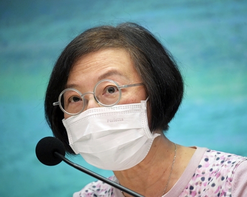 陳肇始指正檢視要求全民在公眾地方戴口罩。資料圖片