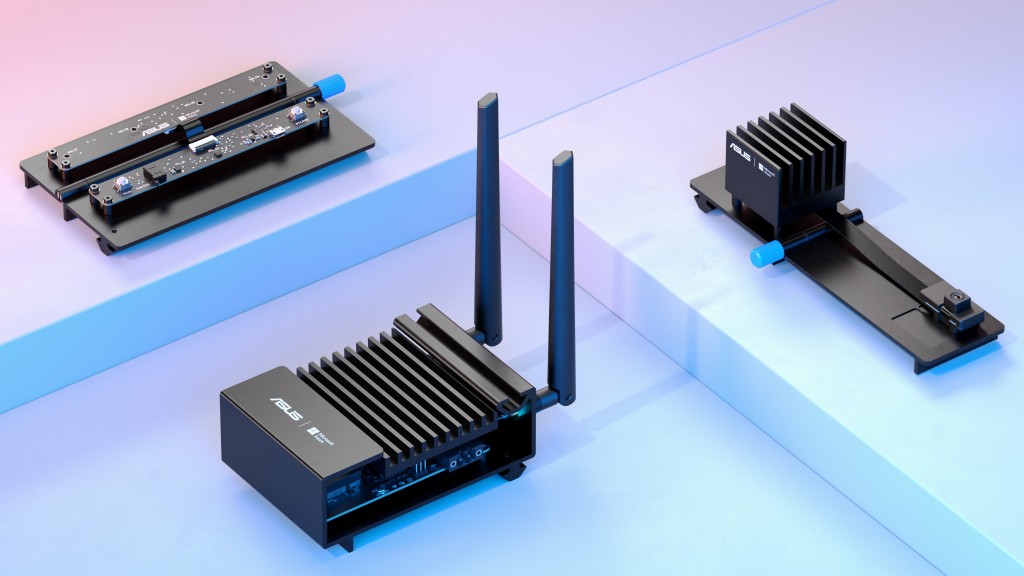 Azure Percept以工業標準的80/20 T-slot framing硬件包裝，自動執行視覺運算和語音識別，馬上現場作出決定。