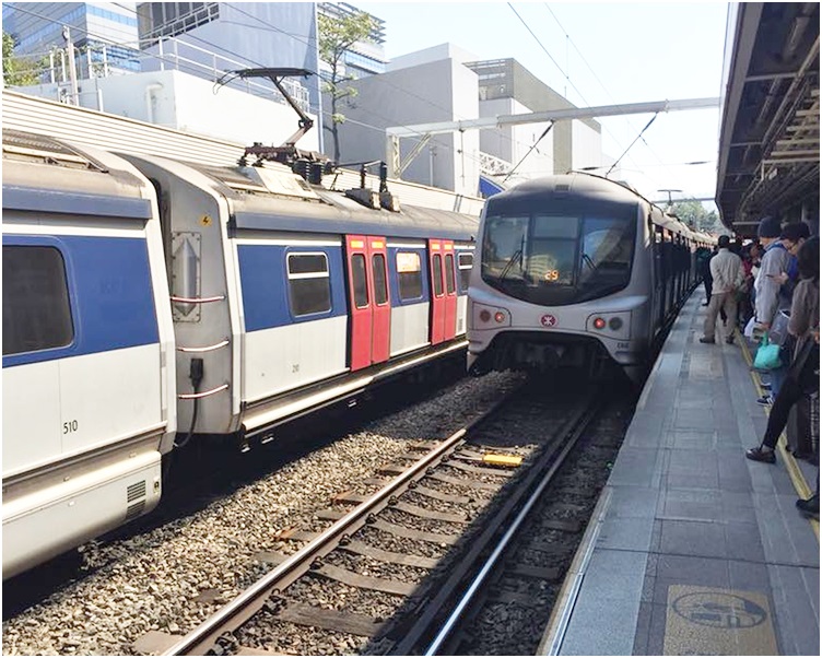 港鐵表示需要重置的列車停靠位置合共有25個月台，涉及羅湖站或落馬洲站至旺角東站的路段。（資料圖片）