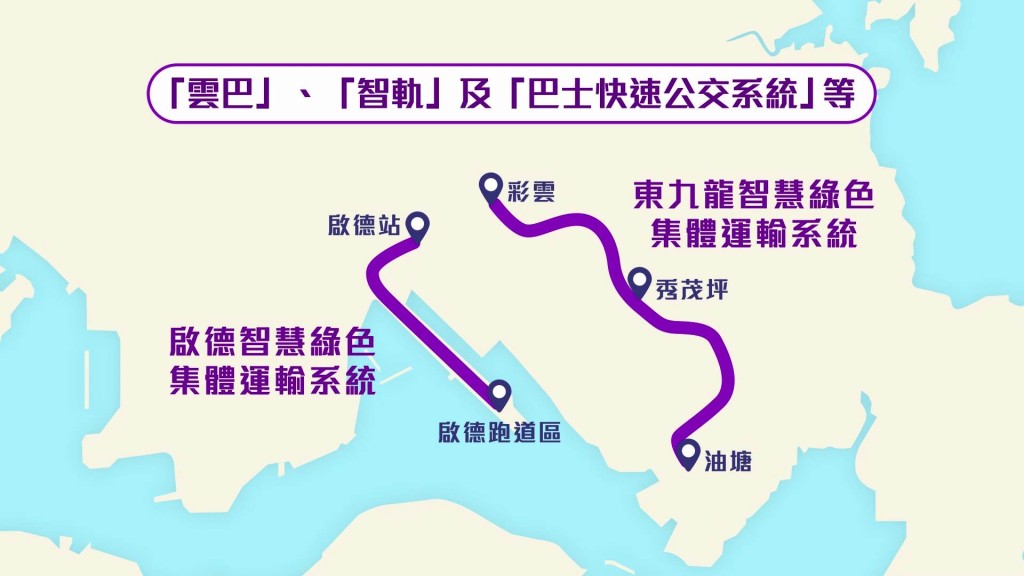 施政報告提到重啟東九龍交通系統，整個東九龍交通將進一步改善。