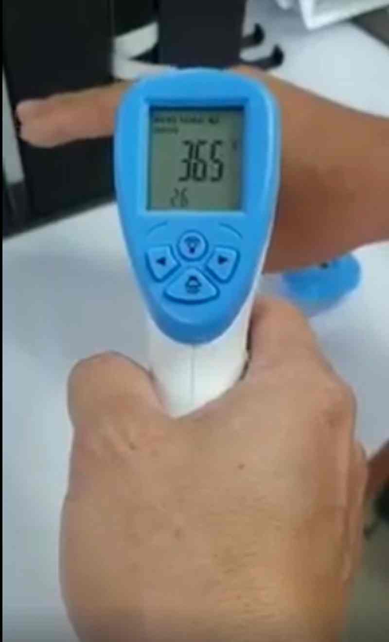 假探熱槍讀數都不會超過37度。fb