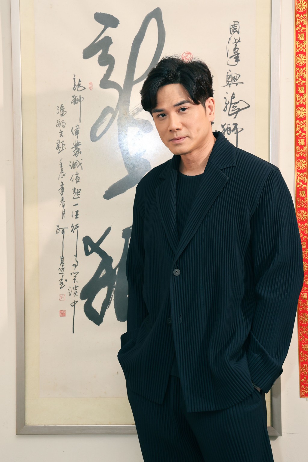 伍允龍透露目前有不少工作正在傾緊。