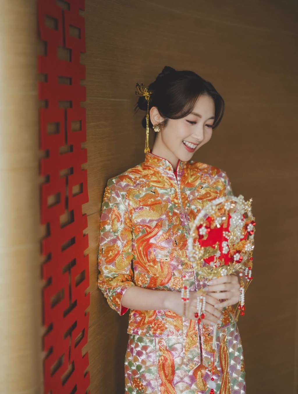 黃靜藍婚禮奢華又極具排場。。 黃靜藍婚禮奢華又極具排場。。 