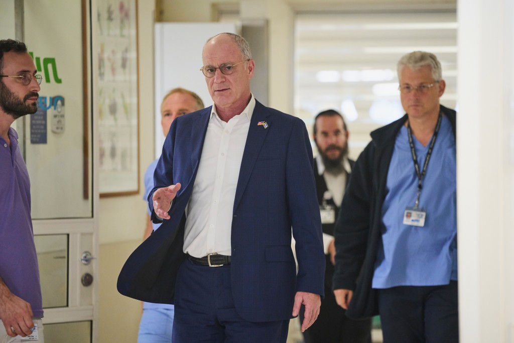 以色列駐美大使耶希埃爾・萊特(Yechiel Leiter)。美聯社 以色列駐美大使耶希埃爾・萊特(Yechiel Leiter)。美聯社