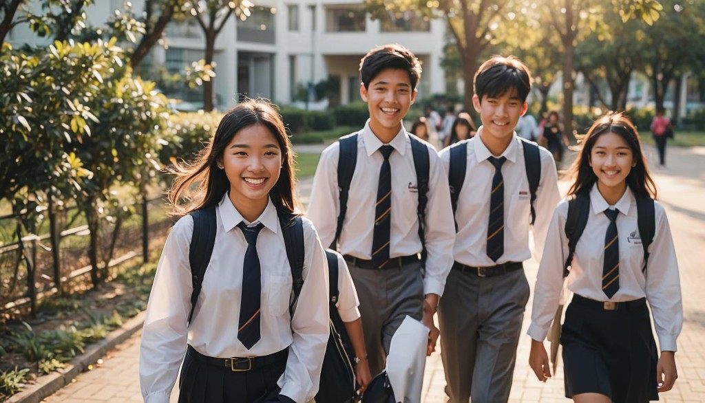 校园之所以成为众人的家，就是因为它每个角落都含有情感的载体，这些由同学亲手参与创造的可见「足迹」，将会是他们成长中最珍贵的记忆宝藏。（AI 生成示意图）