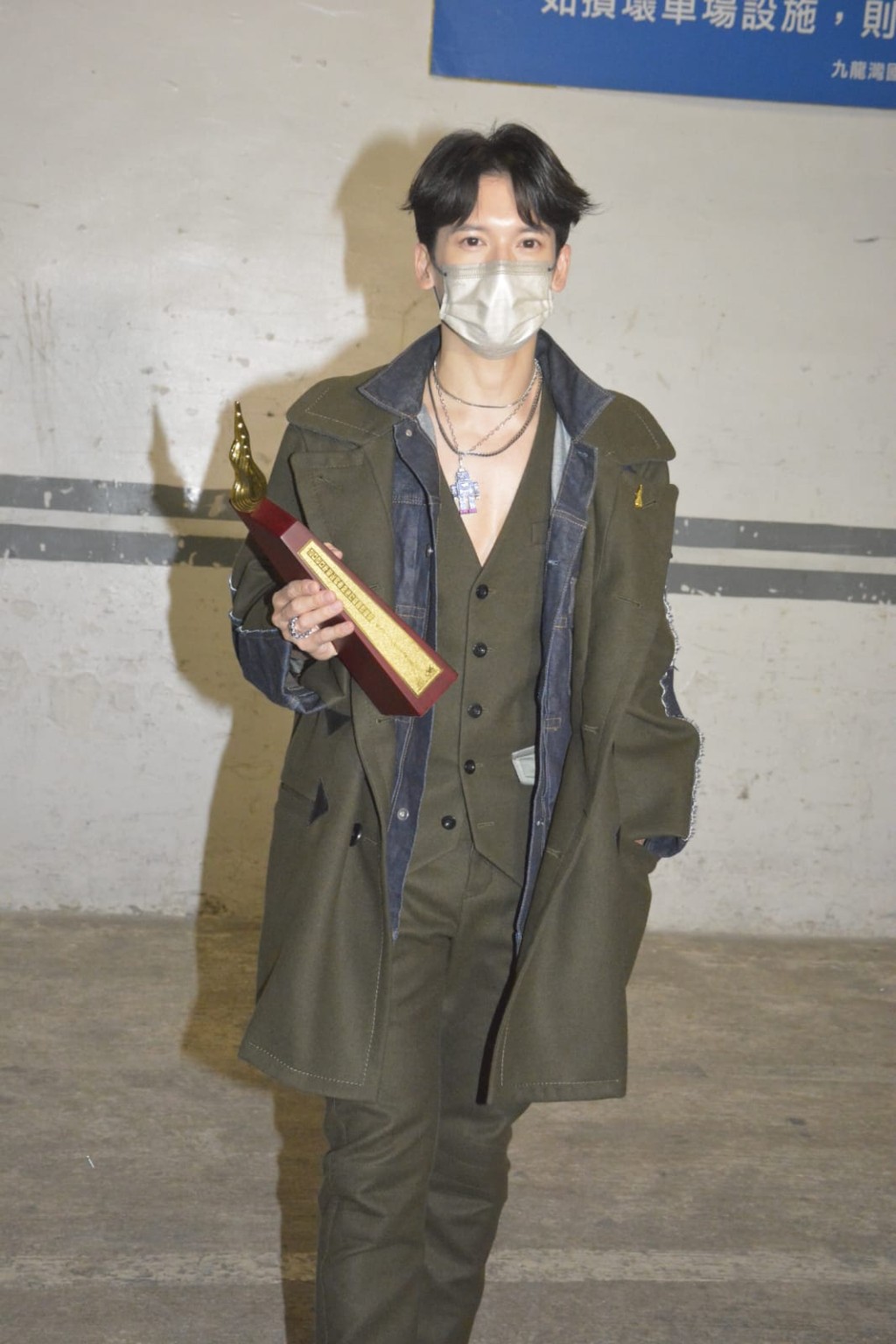 Kenny坦言拎叱咤個人獎項很難得。