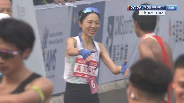 「最快女護士」張水華離職後首戰馬拉松。