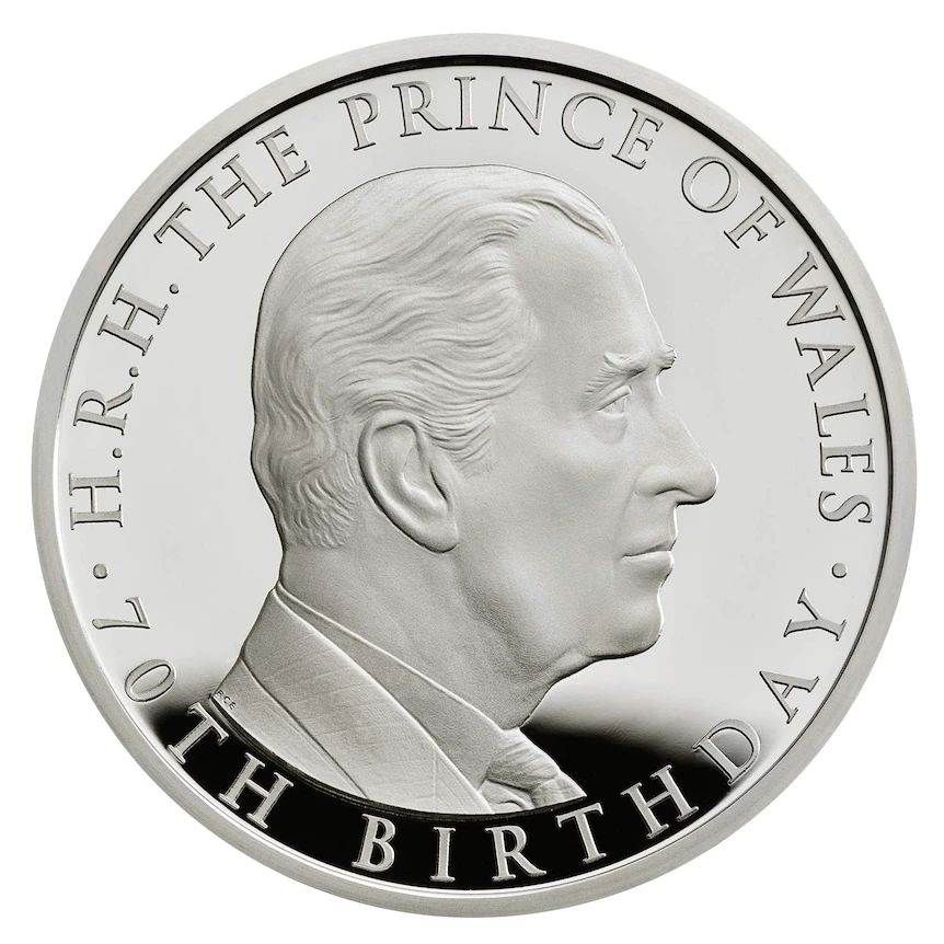 查理斯三世今年底將出現在澳洲新鑄造的硬幣背面。資料圖片