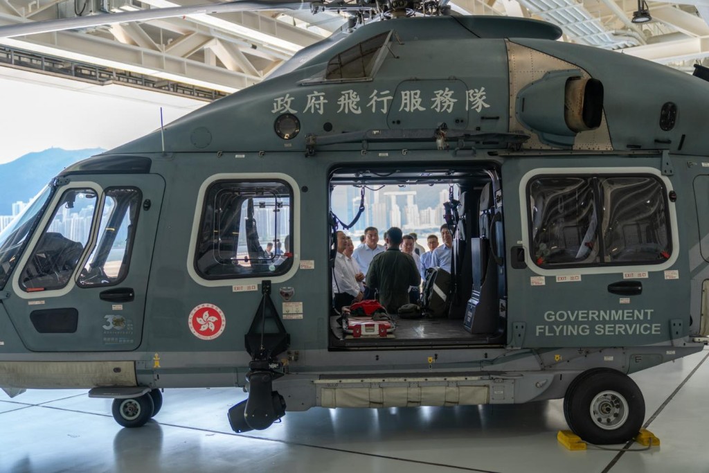 香港紀律部隊向大灣區應急救援單位代表展示了應急救援設施和技術。保安局fb