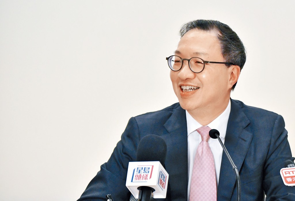 林定國認為現時最大挑戰,是其「說好香港故事」的使命,其任務是要說好香港的法治環境。