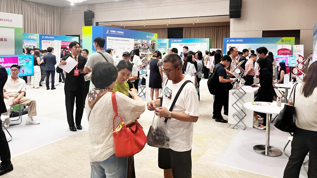 現場能接觸到不同行業的企業。