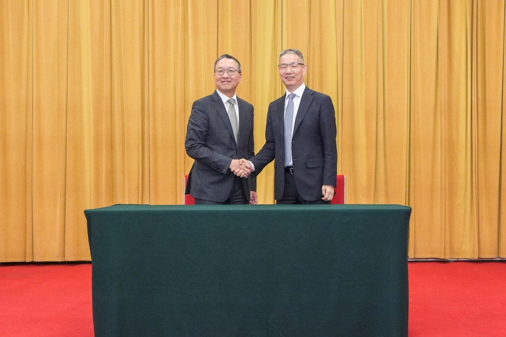 林定國指抵達杭州後，立即與浙江省領導會面。林定國FB圖片