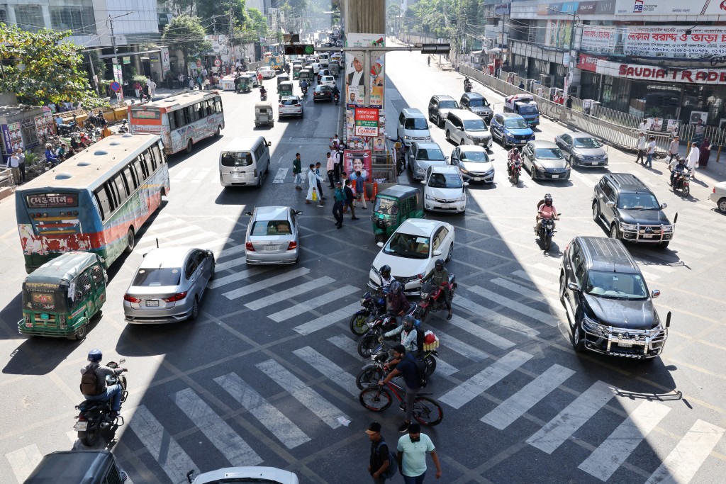 孟加拉達卡位列第二。路透社